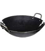 Amazon｜山田工業所 鉄製 打出片手中華鍋 30cm (板厚1.2mm